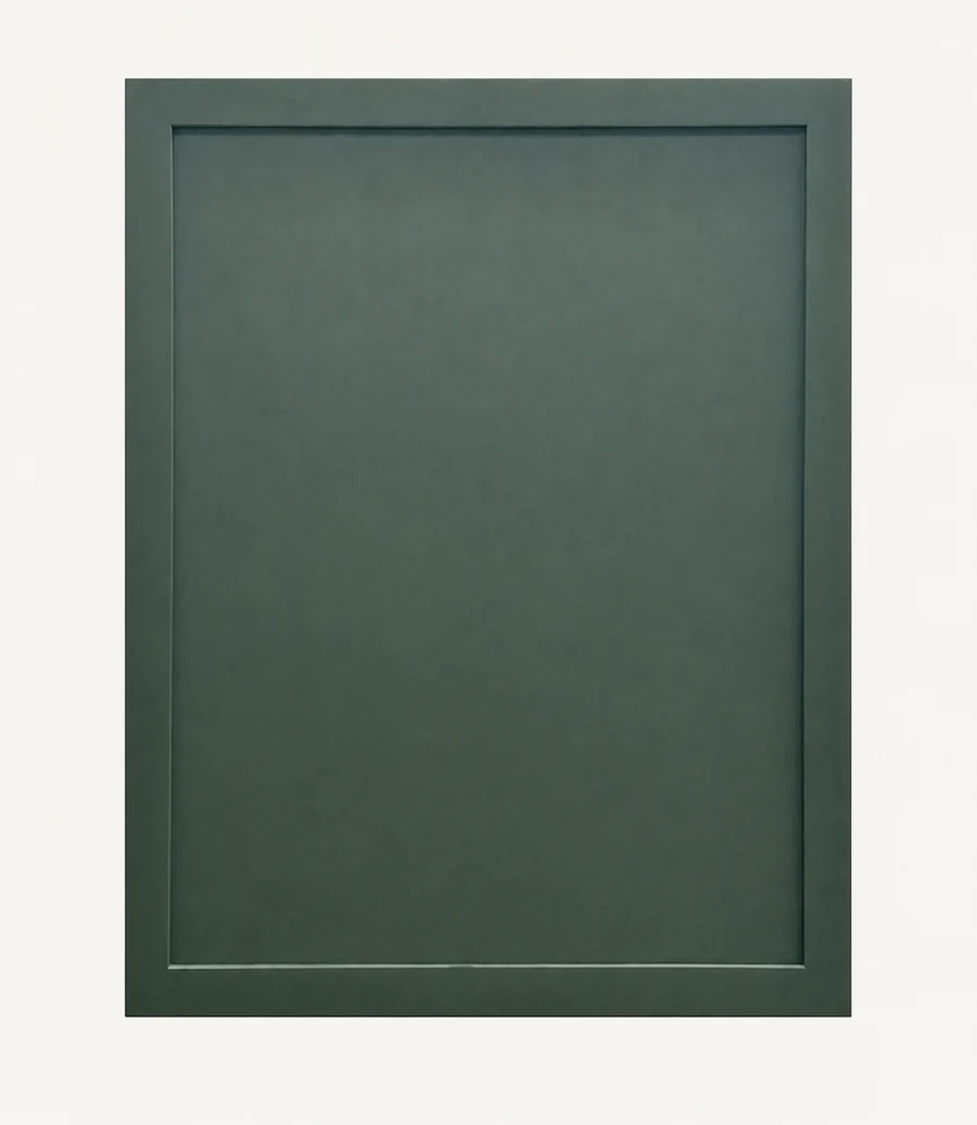 Cypress Green cabinet door
